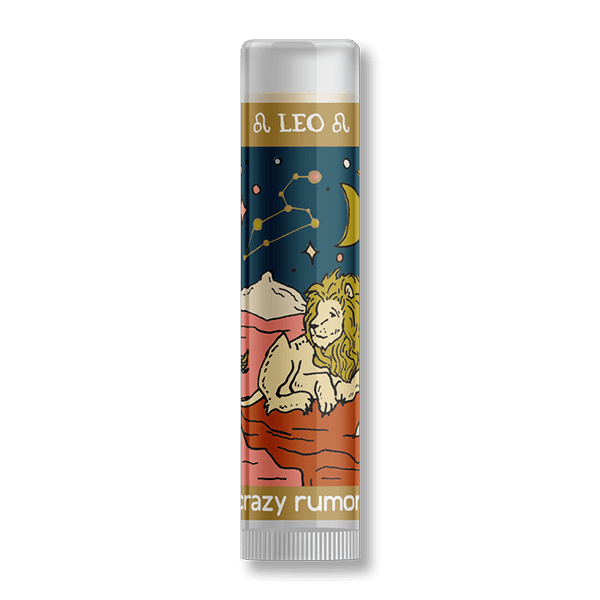 Lipbalm med Stjärntecken LEJONET Crazy Rumors