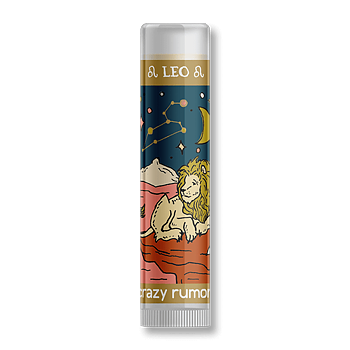 Lipbalm med Stjärntecken LEJONET Crazy Rumors