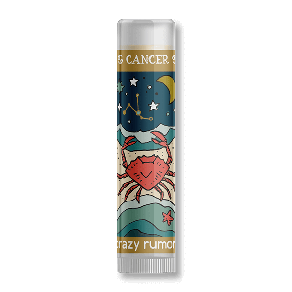 Lipbalm med Stjärntecken KRÄFTAN Crazy Rumors