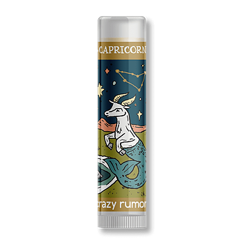 Lipbalm med Stjärntecken STENBOCKEN Crazy Rumors