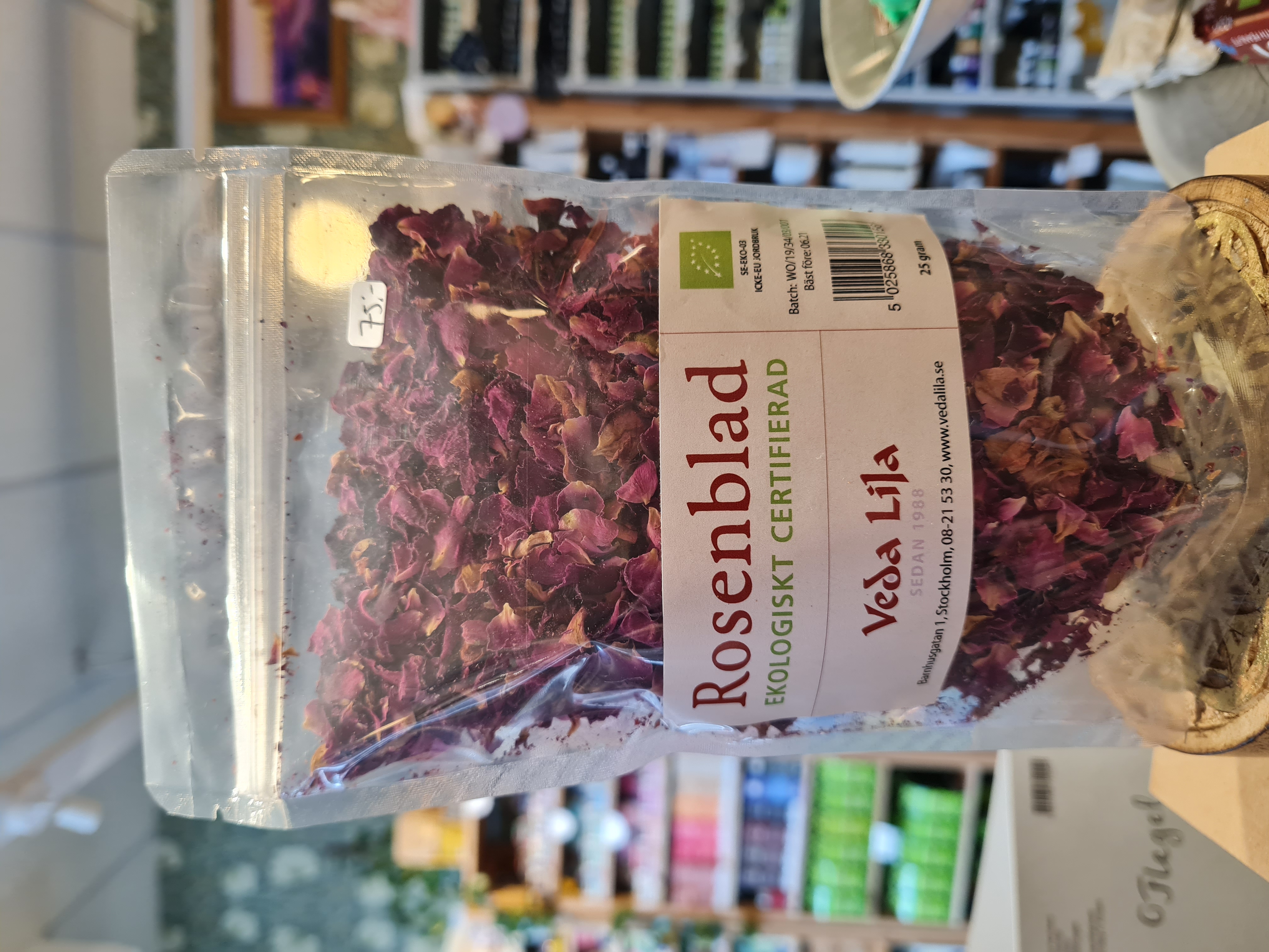 Rosenblad 25g