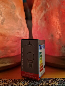 Glödlampa till saltkristallampa 15W