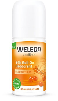 Sea Buckthorn 24h Roll-On Deodorant, Weleda