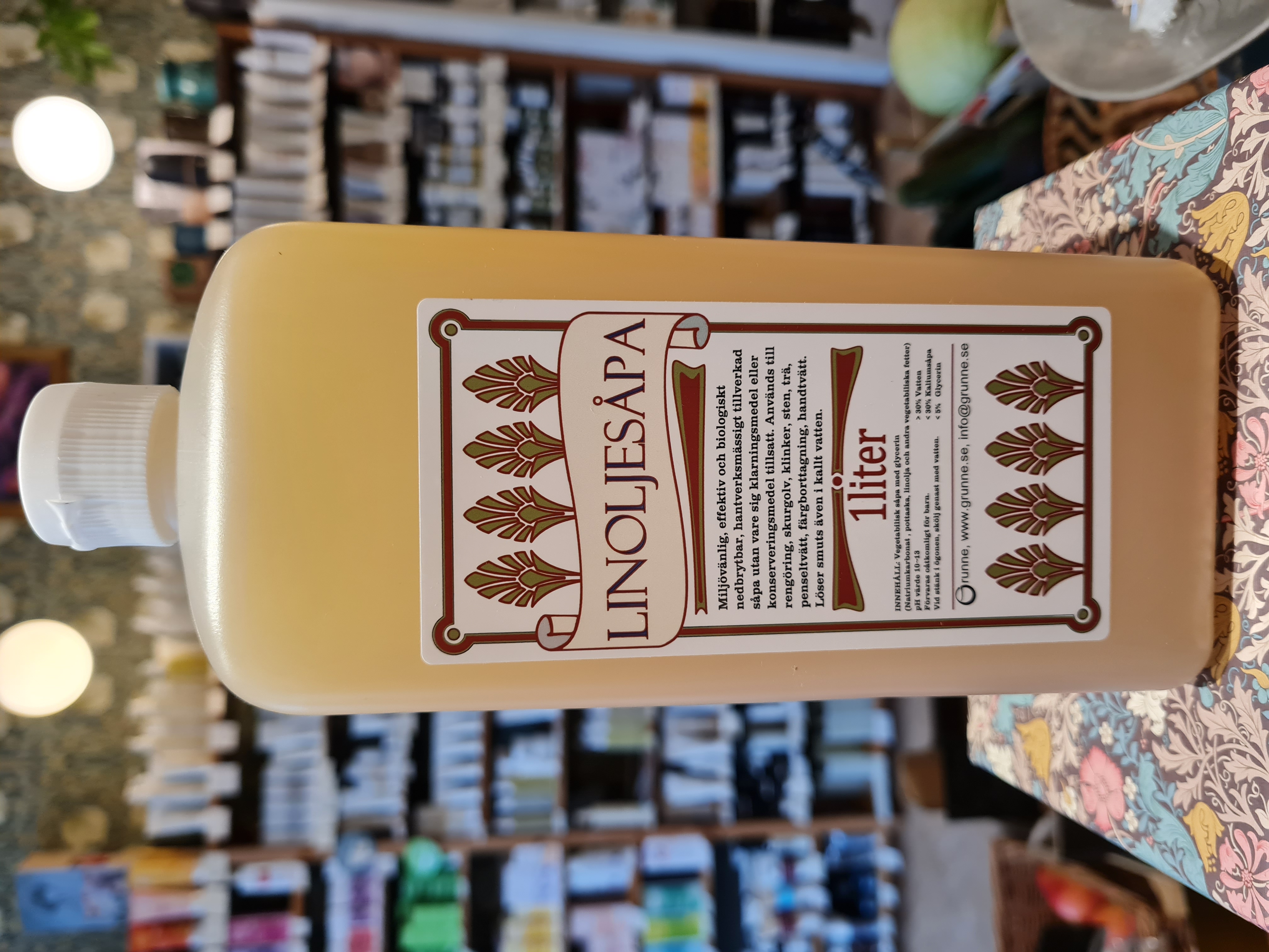  Linoljesåpa original 1Liter Grunne
