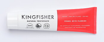 Kingfisher Fennel tandkräm med flour