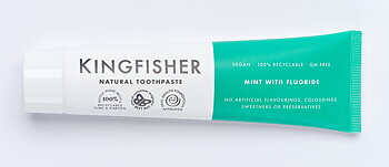 Kingfisher Mint tandkräm med flour