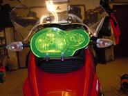 MC SAFE glas R1200GS & GSA, rörklammerfäste