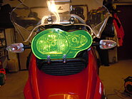 MC SAFE glas R1200GS & GSA, rörklammerfäste