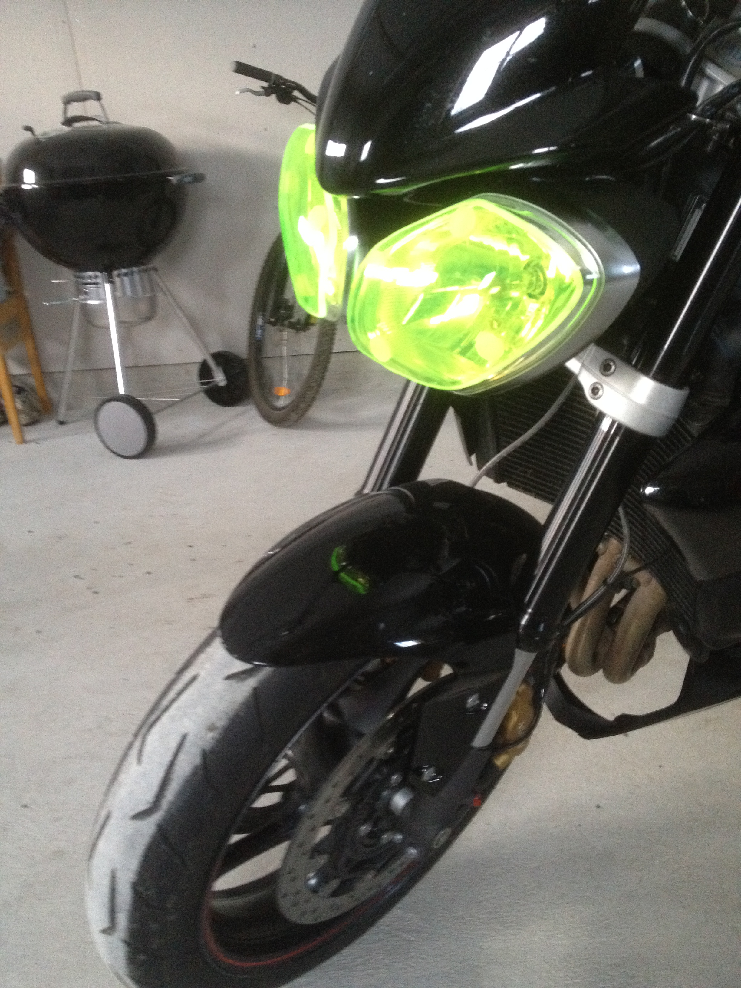 MC SAFE glas till Triumph Triple 2013-