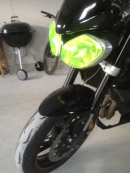 MC SAFE glas till Triumph Triple 2013-
