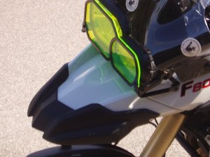 MC SAFE glas, plant för Wunderlichfäste till 650-800GS 