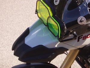 MC SAFE glas, plant för Wunderlichfäste till 650-800GS 