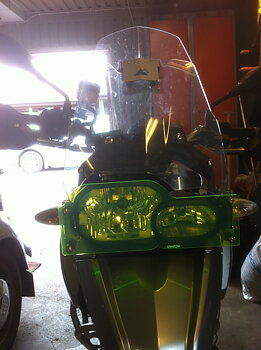 MC SAFE glas F650/700/ 800GS  till Touratechfäste exkl fäste