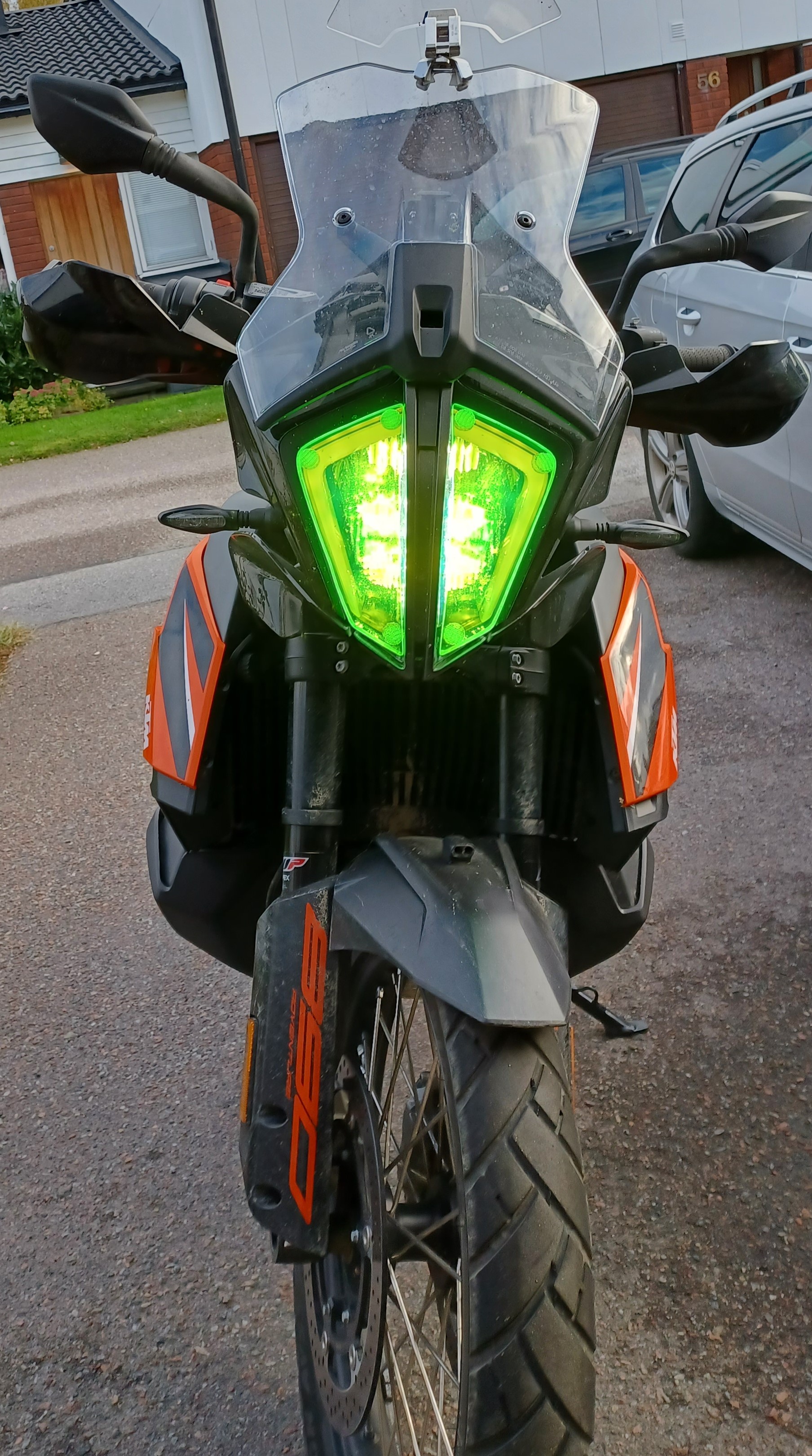 Gult glas till KTM 790-890 och 390 Adventure - 2