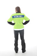 MC-väst, text KTM