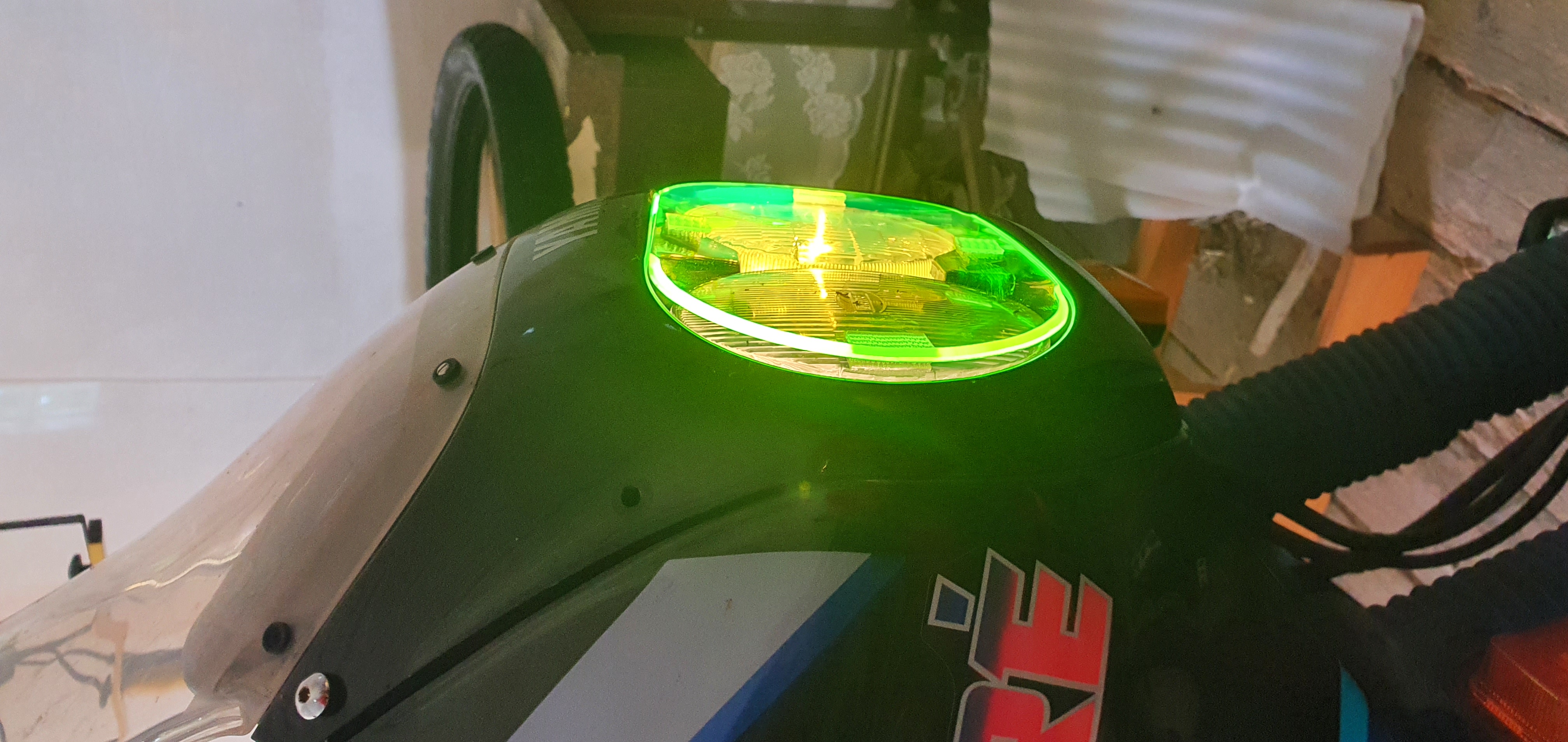 Gult glas till Yamaha XTZ750 Super Tenénére - 3