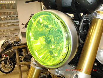BMW R 9 T T Urban Runt gult glas
