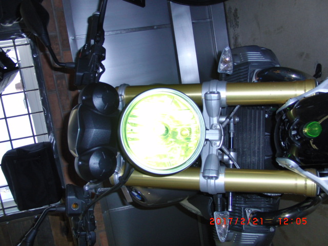 BMW R 9 T T Urban Runt gult glas - 3