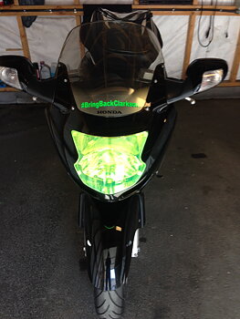 MC SAFE glas Honda Blackbird 1997-2007
