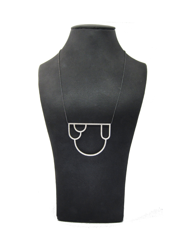 ARCH halsband - silver
