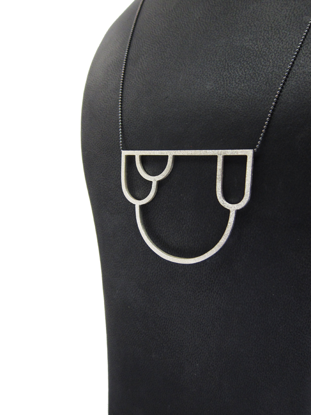 ARCH halsband - silver - 2