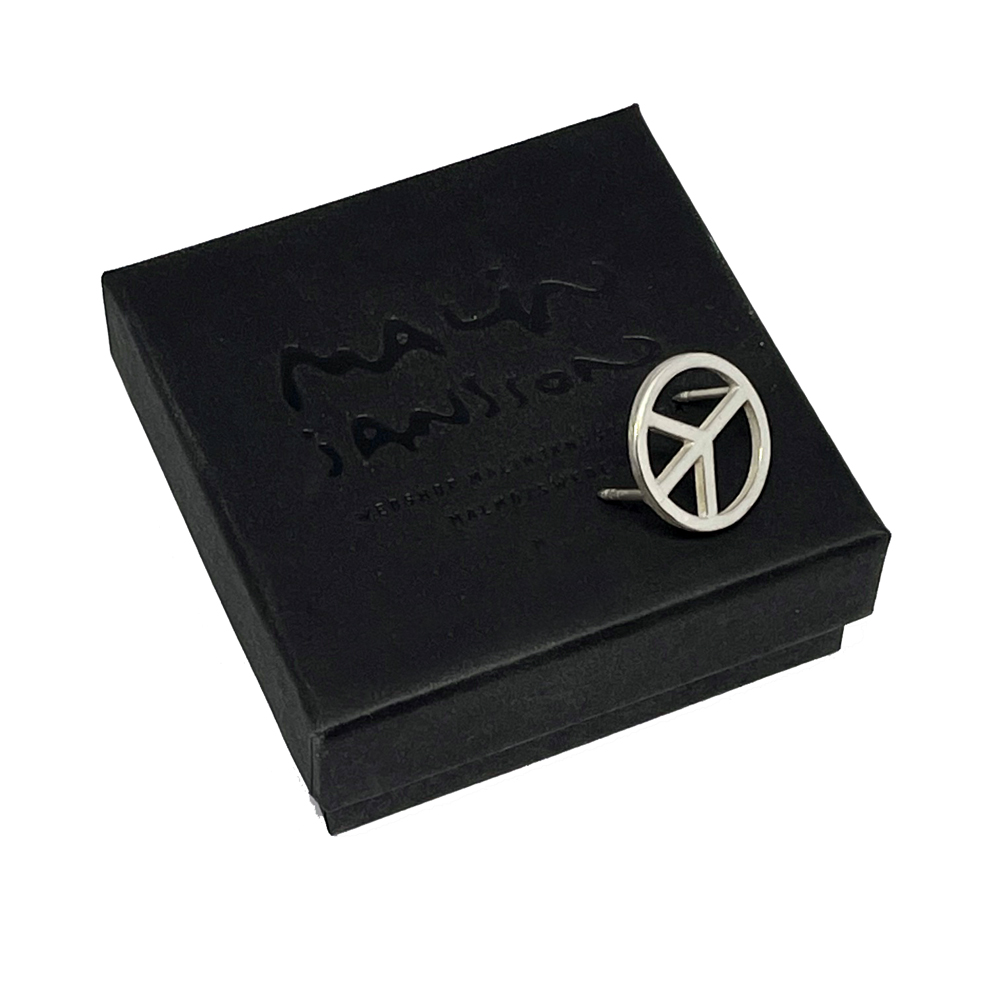 PEACE silver pin - 6