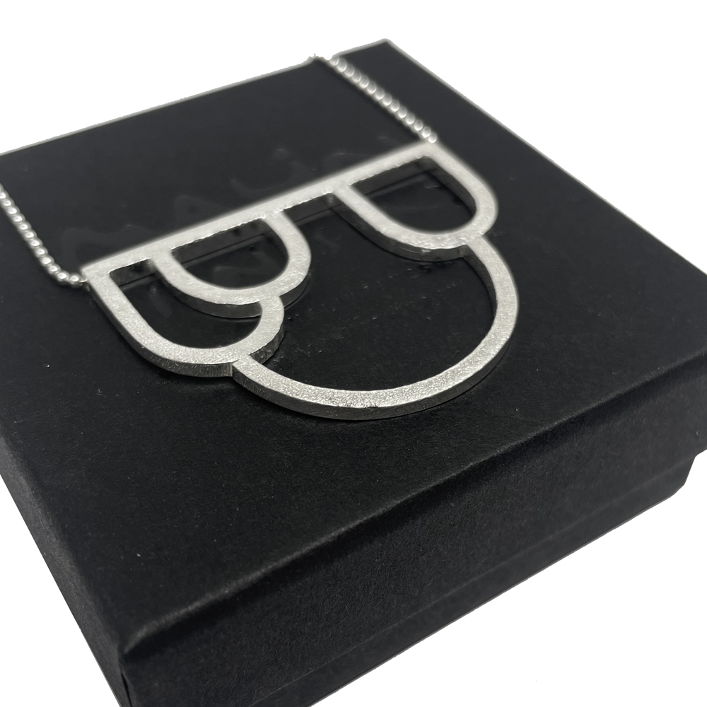 Halsband silver ARCH  - 4