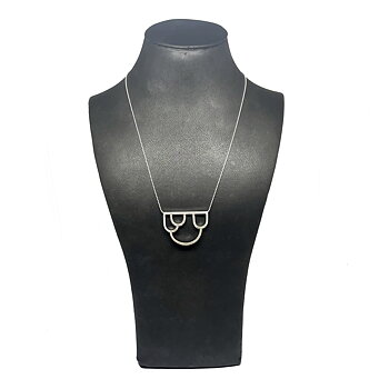 Halsband silver ARCH 