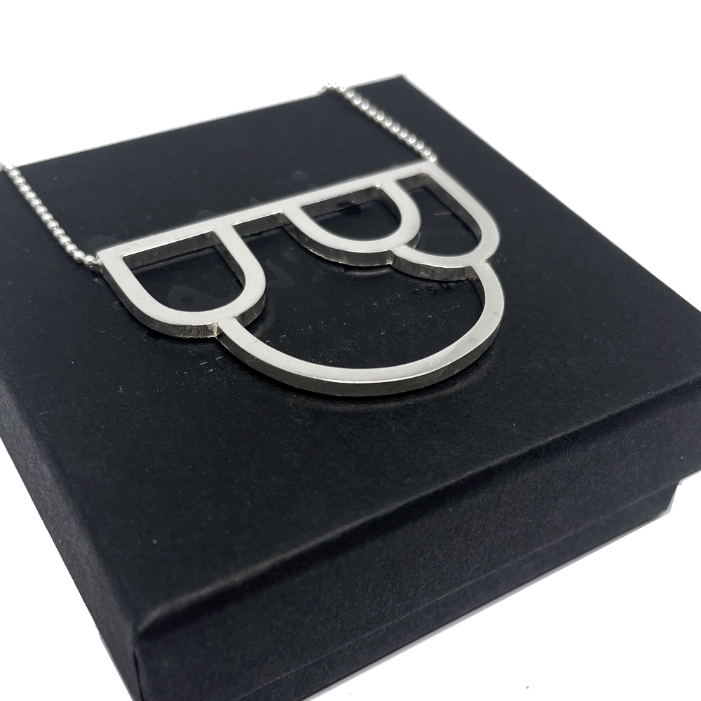 Halsband silver ARCH  - 5