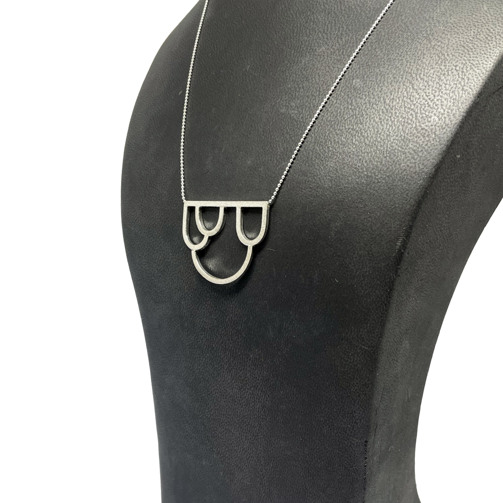 Halsband silver ARCH  - 3