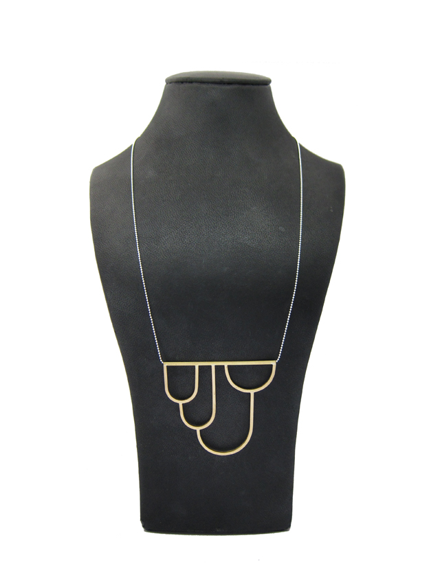 ARCH halsband - mässing - 2