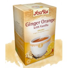 Yogi-te Ginger-Orange-Vanilla 17 påsar