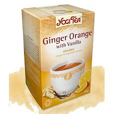 Yogi-te Ginger-Orange-Vanilla 17 påsar