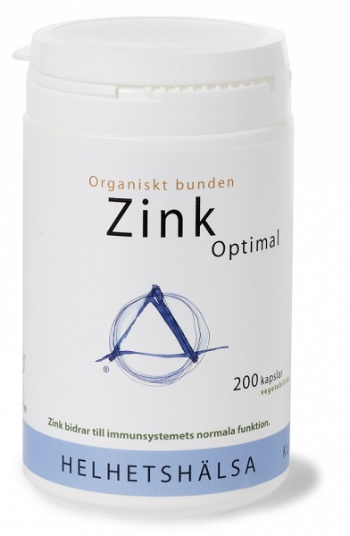 Zink Optimal 25mg  200 kapslar