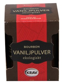 Vaniljpulver bourbon 10g eko