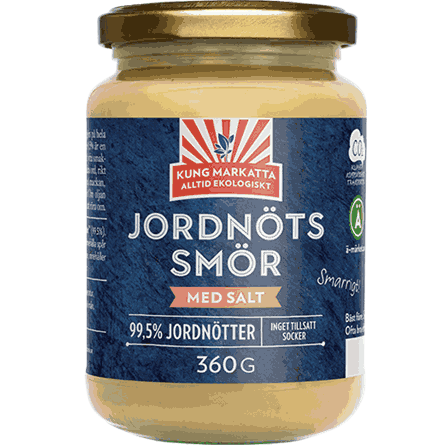 Jordnötssmör med salt 360g
