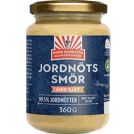 Jordnötssmör med salt 360g