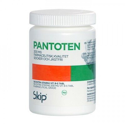 Pantoten, 200mg 100 st