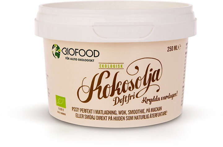Kokosolja doftfri 250ml
