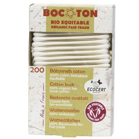 Bomullstops eko & fairtrade 200st