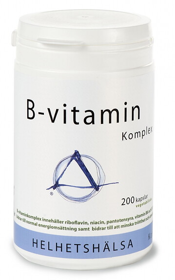 B-vitamin komplex, 200 kapslar