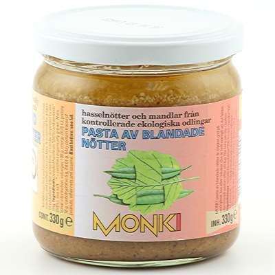 Mandel & Hasselnötpasta 330g
