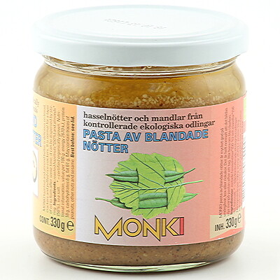 Mandel & Hasselnötpasta 330g