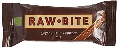 Rawbite frukt & nötbar choklad 48g