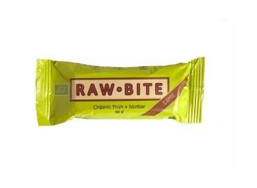 Rawbite frukt & nötbar spicy lime 48 g