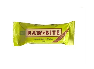 Rawbite frukt & nötbar spicy lime 48 g