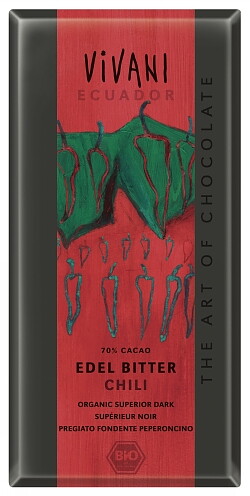 Chokladkaka Mörk Chili 100g