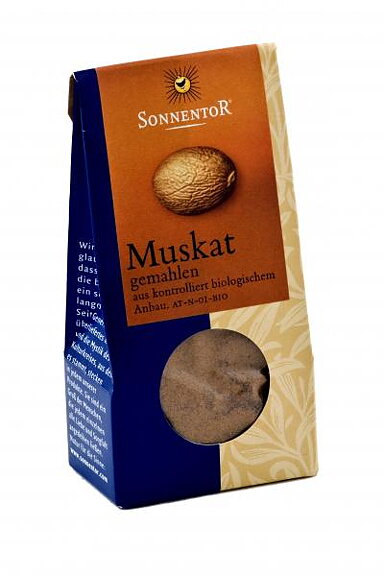 Muskotnöt mald