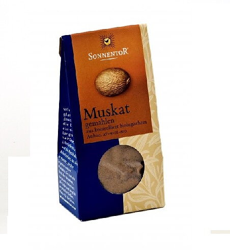 Muskotnöt mald