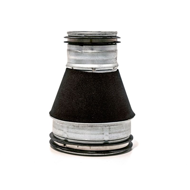 Kon med cellgummitätning 100-63mm